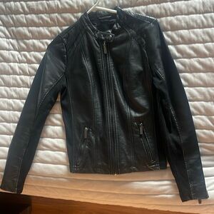 Women’s Faux Leather Jacket S
